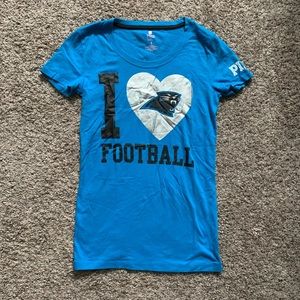 I love Panthers PINK t shirt